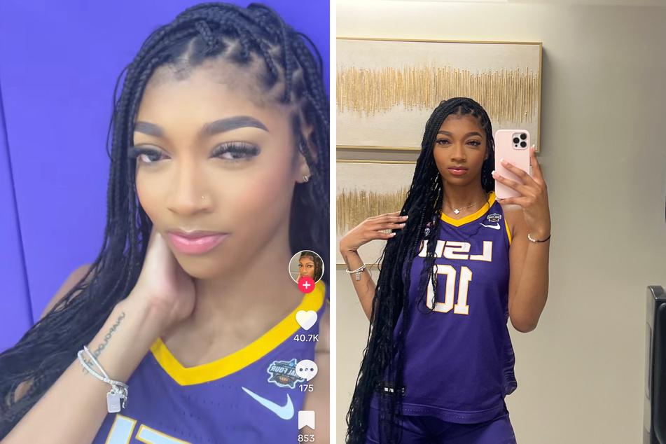 Angel Reese has fans buzzing with stylish jersey snap!