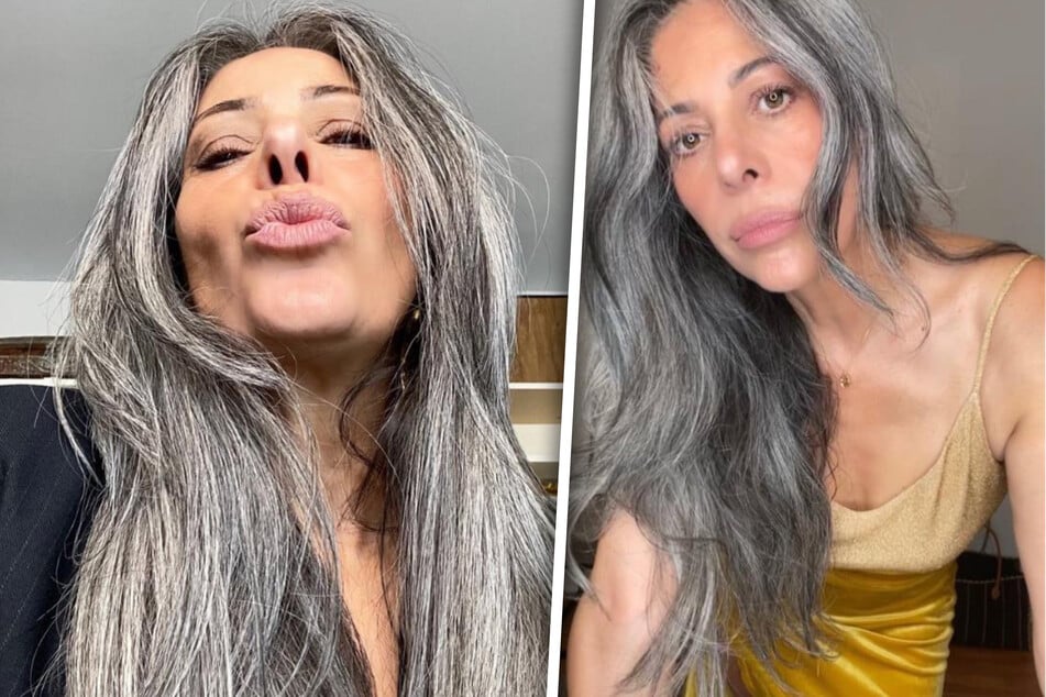 Elisa Berrini Gómez (57) liebt inzwischen ihre grauen Haare.