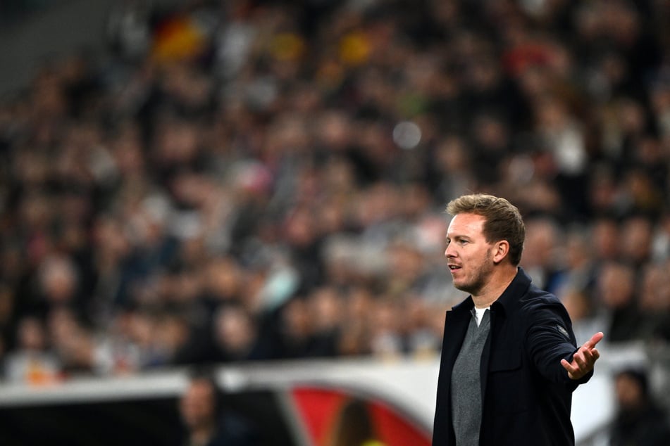Julian Nagelsmann musste vor der Reise nach Belfast drei Spieler aus seinem 26-Mann-Kader aussortieren.