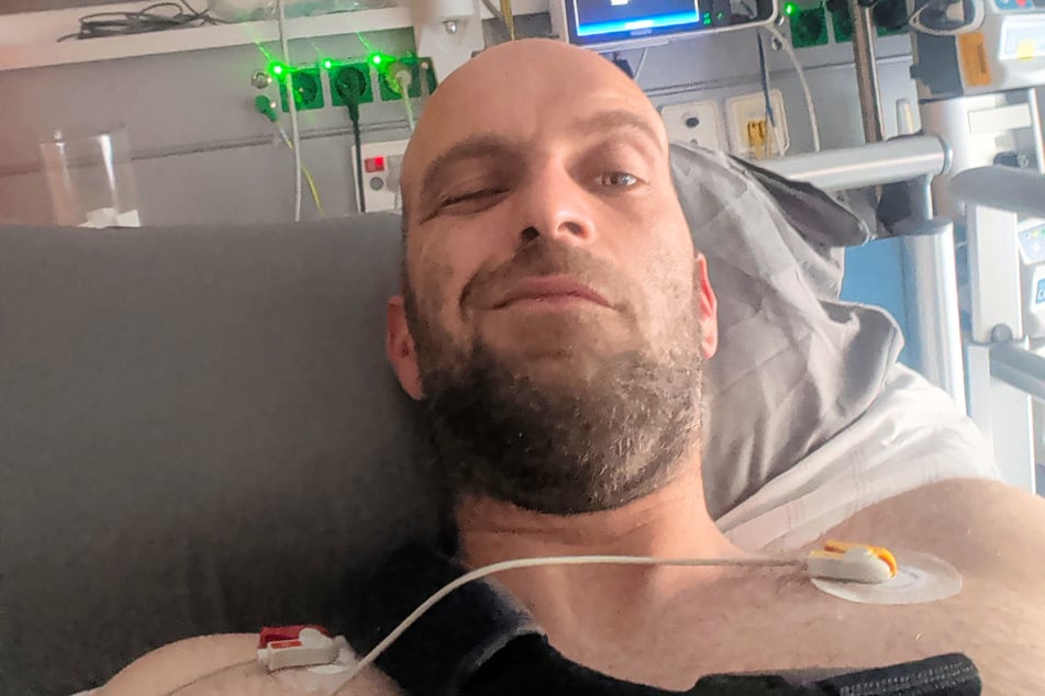 Mehrere Tage verbrachte der Leipziger auf der Intensivstation des Klinikums St. Georg.