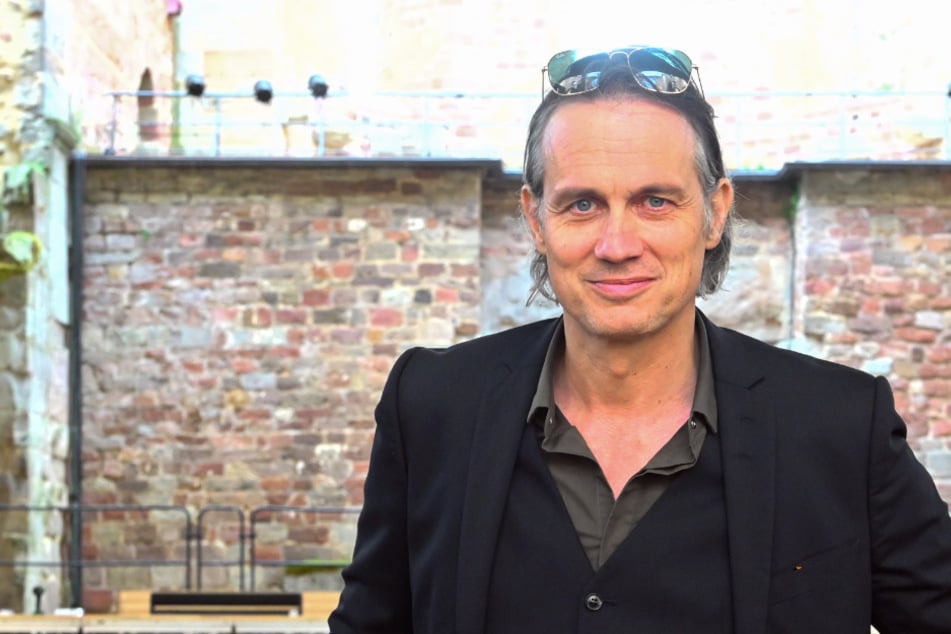 Schauspieler Ralf Bauer, aufgenommen in der Stiftsruine.