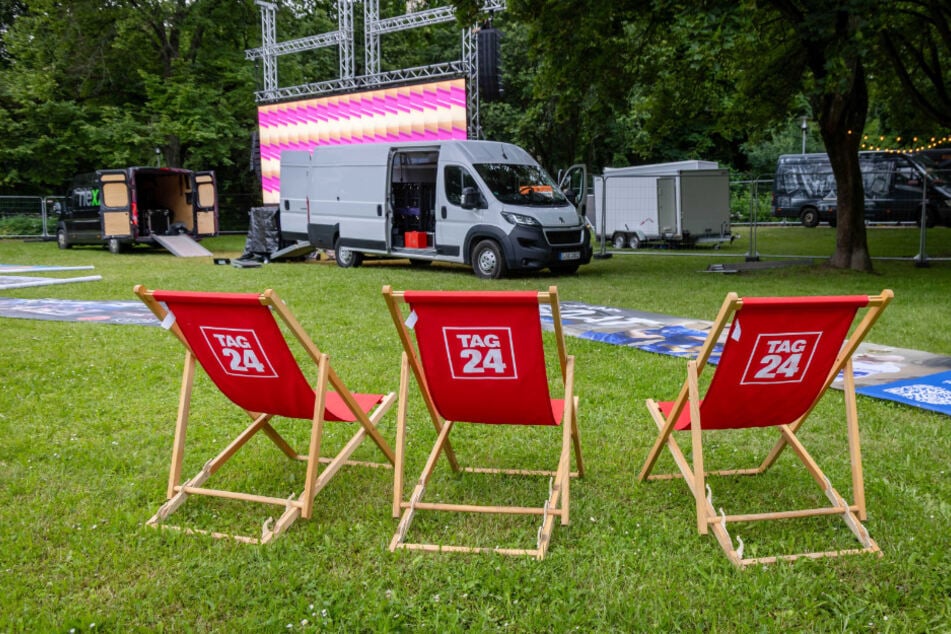 Beim Public Viewing am Miramar können 4000 Fußball-Fans die Deutschlandspiele verfolgen.
