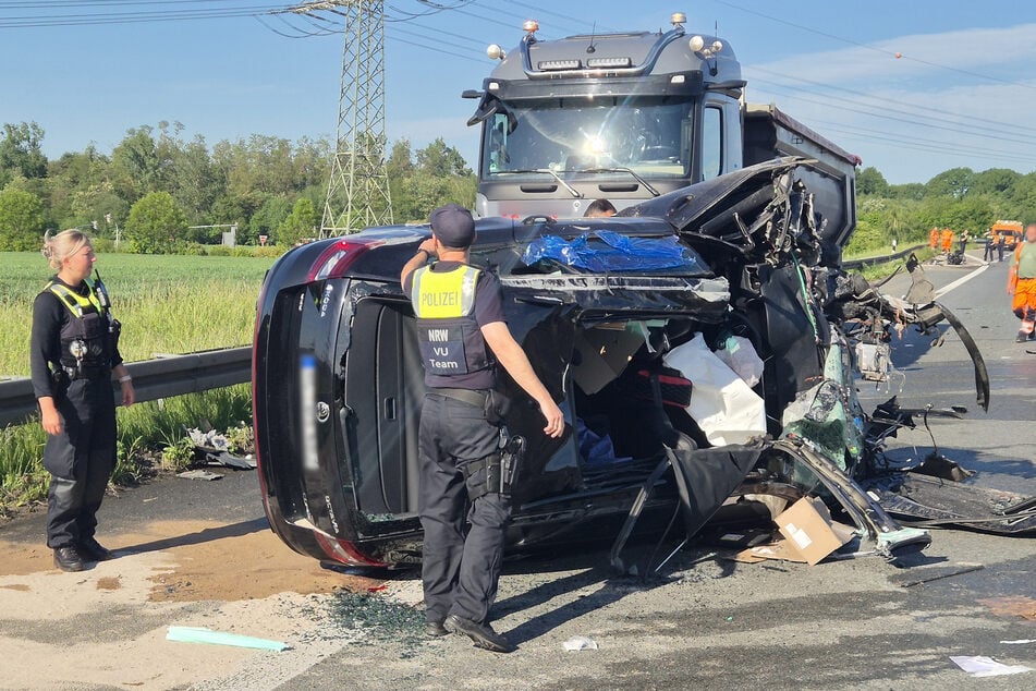 Die A4 in Richtung Köln ist nach einem schweren Unfall gesperrt. (Symbolbild)