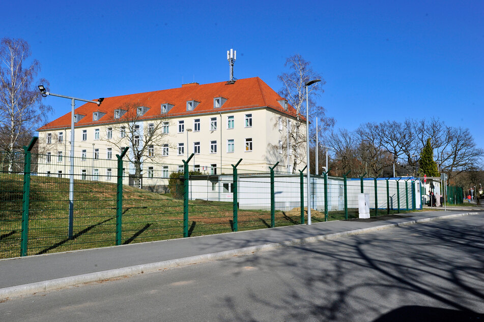 Die freien Plätze füllen sich: Erstaufnahmeeinrichtung für Flüchtlinge in Chemnitz Ebersdorf.