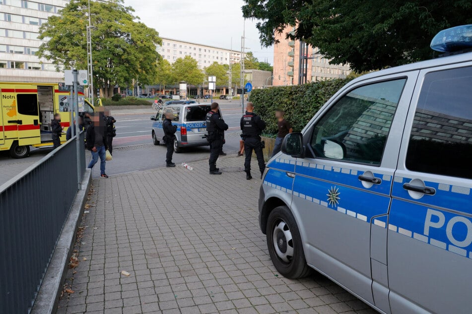 Im Chemnitzer Zentrum eskalierte am Samstagabend ein Streit.