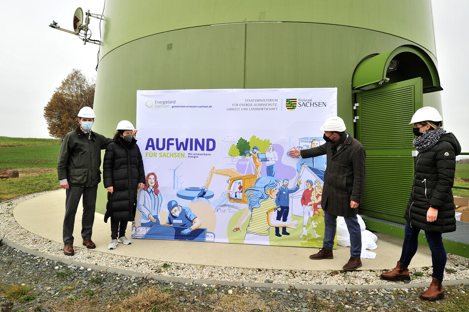 So will Umweltminister Wolfram Günther die Sachsen für Öko-Energie begeistern