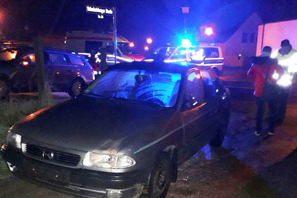 In diesem Opel Astra fuhr der betrunkene Mann die 47-Jährige tot.