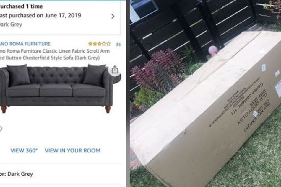 An sich ein äußerst schönes Sofa, jedoch wohl nicht ganz nach dem Geschmack der McNeils.