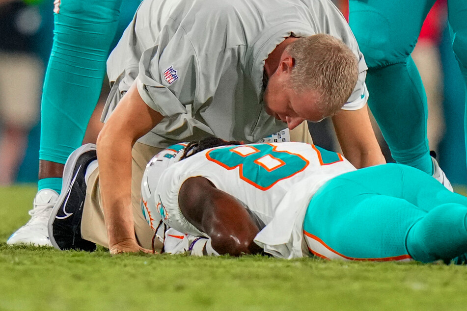 Miami wide receiver Daewood Davis has been released from the hospital after his game-ending hit on Saturday.