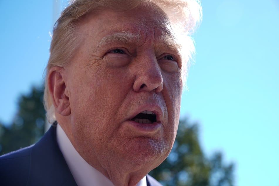Der US-Präsident Donald Trump (80).