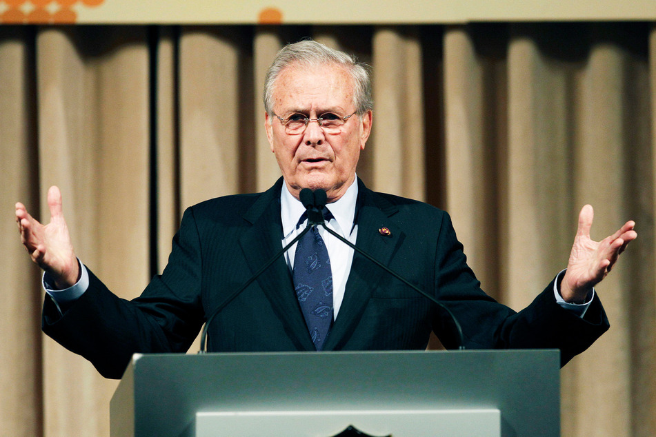 Der ehemalige US-Verteidigungsminister Donald Rumsfeld starb im Alter von 88 Jahren. (Archivbild)