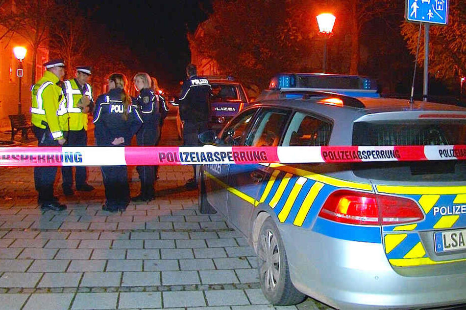 Die Polizei rückte nach der Bombendrohung am Mittwoch zur Gemeinschaftsschule Wanzleben aus.