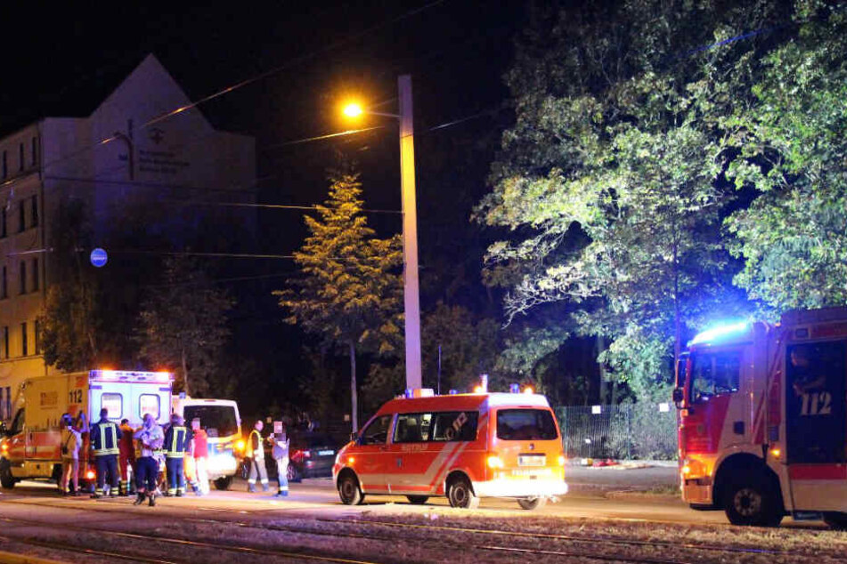 Insgesamt wurden sechs Personen verletzt, eine davon schwer.
