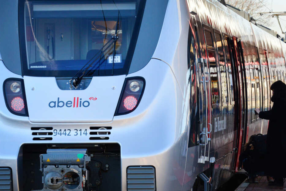 Ein Zug des Privatunternehmens Abellio.