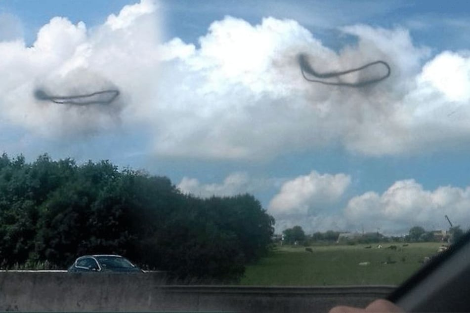 Was sind das für mysteriöse Ufo-Wolken am Himmel?