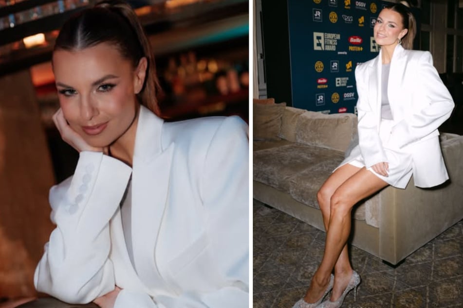 Laura Wontorra (36) verzaubert ihre Internet-Community immer wieder mit stilvollen Outfits.