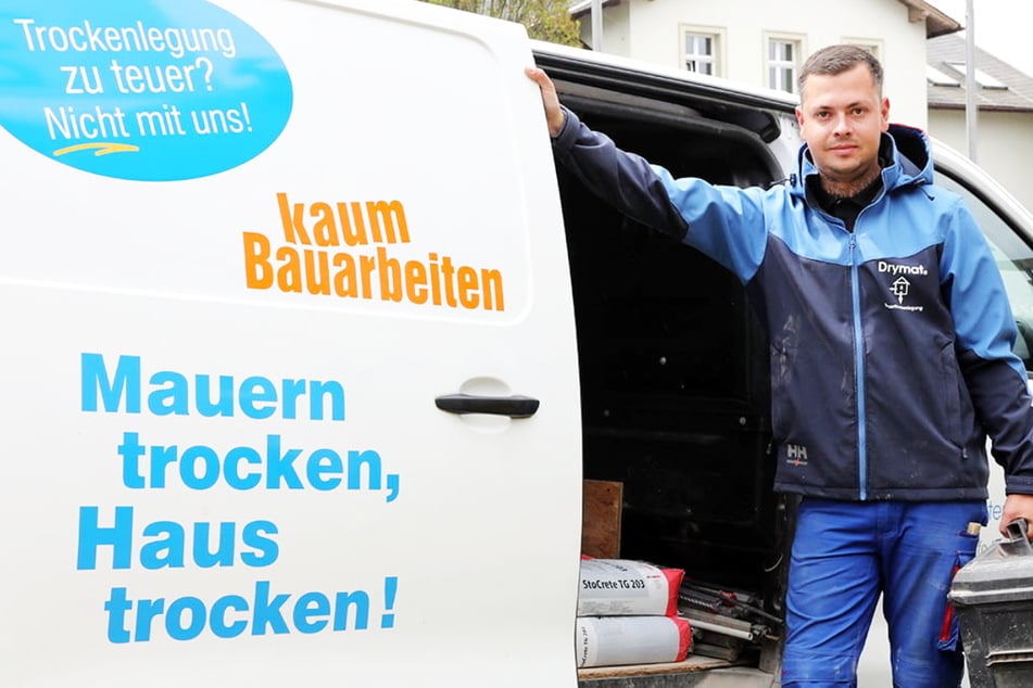 Die Trocknung kann ohne große bauliche Maßnahmen durchgeführt werden.