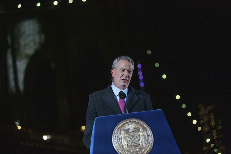Bill de Blasio (59), Bürgermeister von New York.