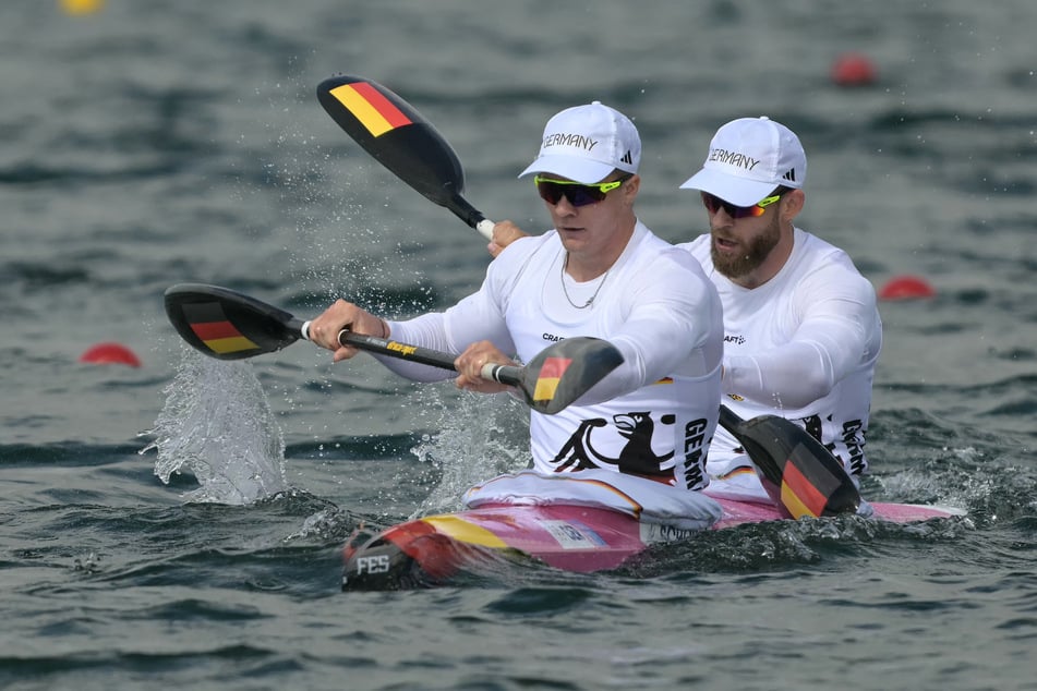 Jacob Schopf und Max Lemke zogen als Erste ihres Halbfinals in den Endlauf ein.