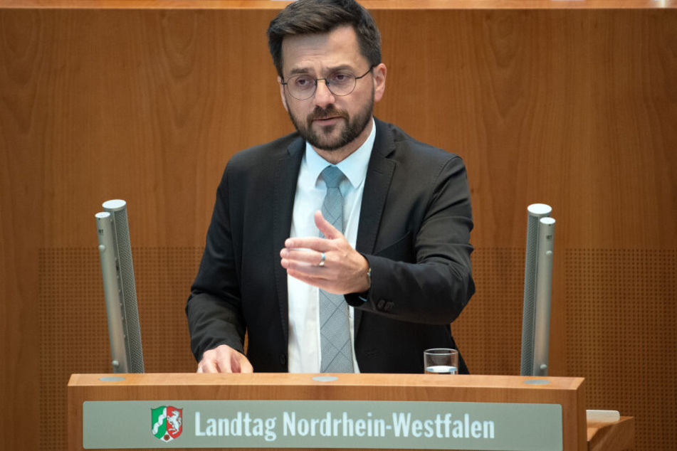 SPD-Fraktionschef Thomas Kutschaty (51) übte Kritik an der Räumung des Hambacher Forsts.