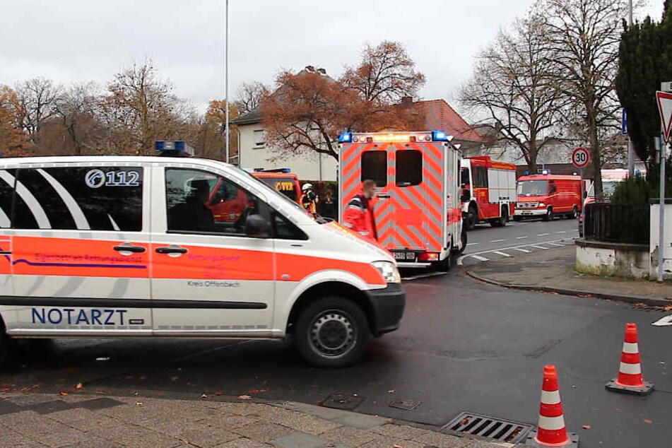 Ein Großaufgebot an Einsatzkräften war vor Ort.