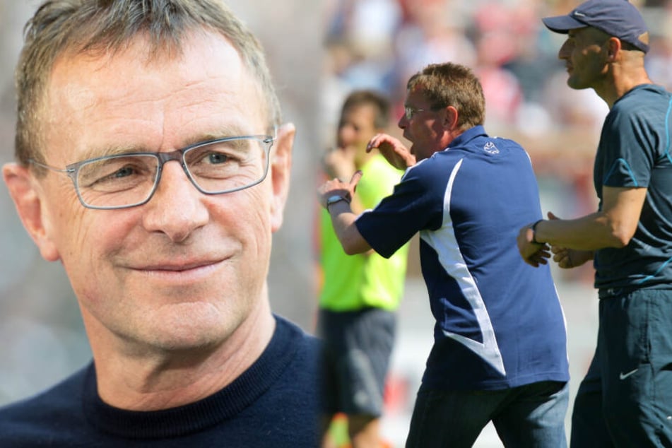 Ralf Rangnick (links im Bild) holte Peter Zeidler als Co-Trainer zur TSG 1899 Hoffenheim (rechts im Bild). (Fotomontage)