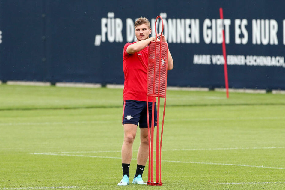 Timo Werner (23) erzielte in den Testspielen der Vorbereitung keinen einzigen Treffer. Ist er in Gedanken schon bei seinem nächsten Arbeitgeber?