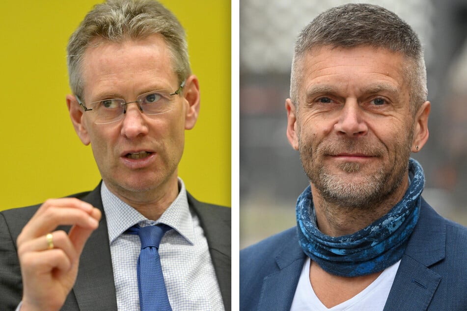 DVB-Vorstände Andreas Hemmersbach (56, l.) und Lars Seiffert (56).