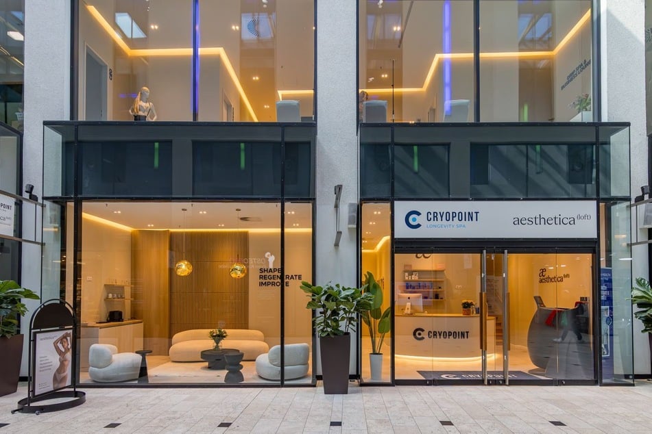 Über zwei Etagen erstreckt sich das Æsthetica Loft.
