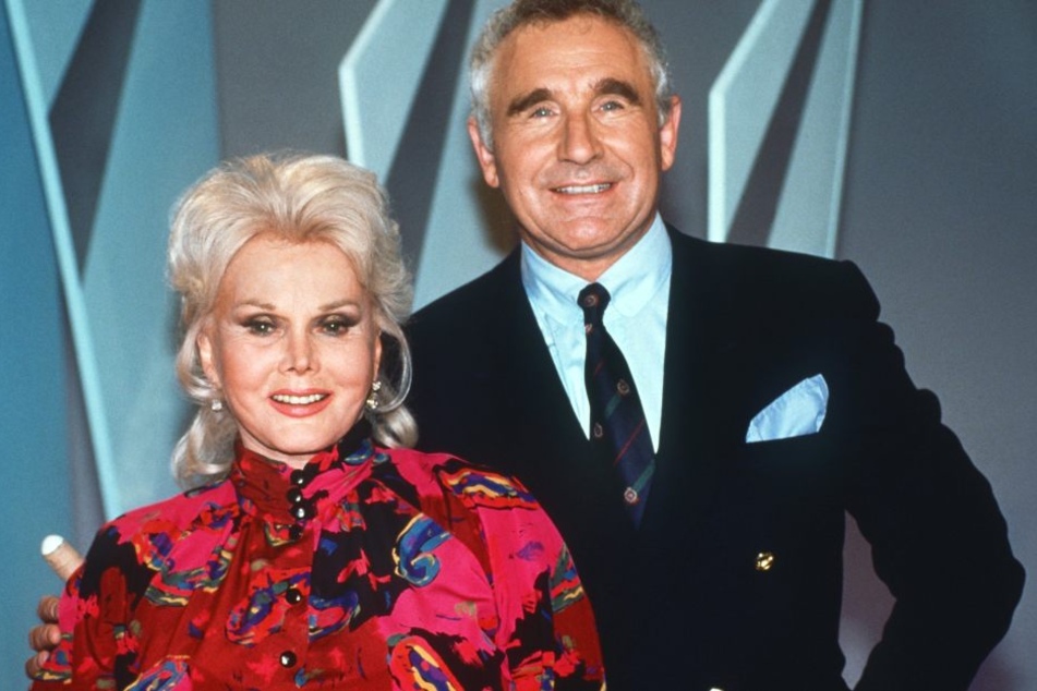 Zsa Zsa Gabor und ihr Ehemann Frederic Prinz von Anhalt.