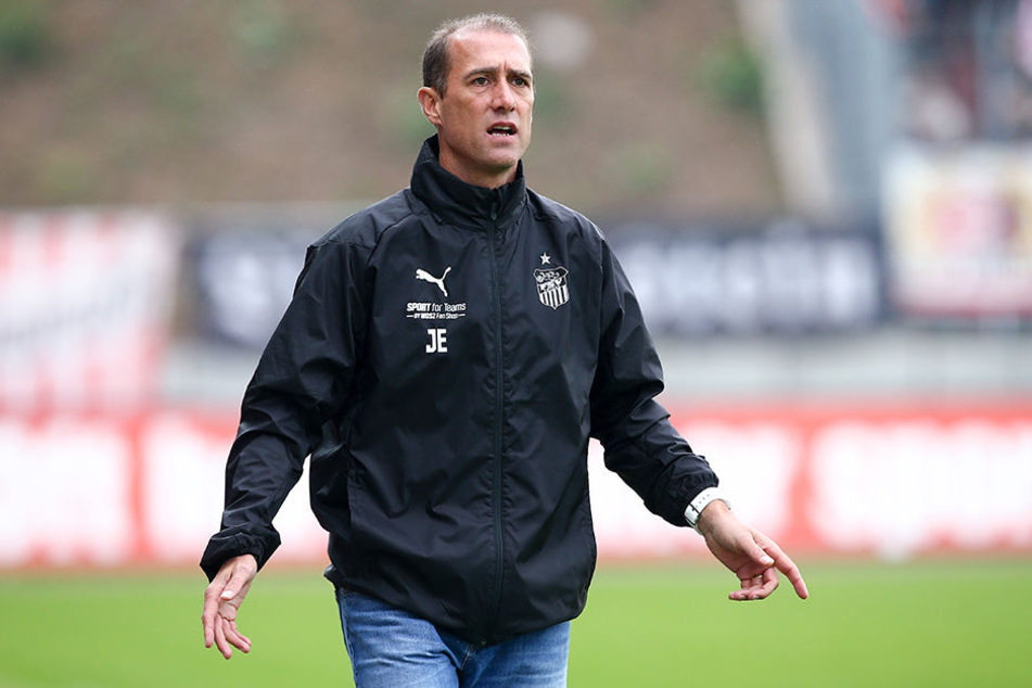 FSV-Coach Joe Enochs (47) muss mit seinen Jungs beim FC Oberlausitz Neugersdorf ran.