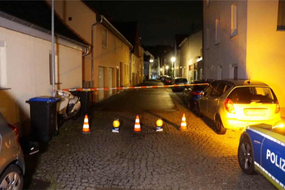 Der Bereich um den Tatort wurde abgesperrt.