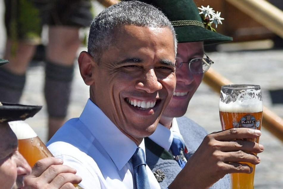 Ex-Präsident Barack Obama besucht München!