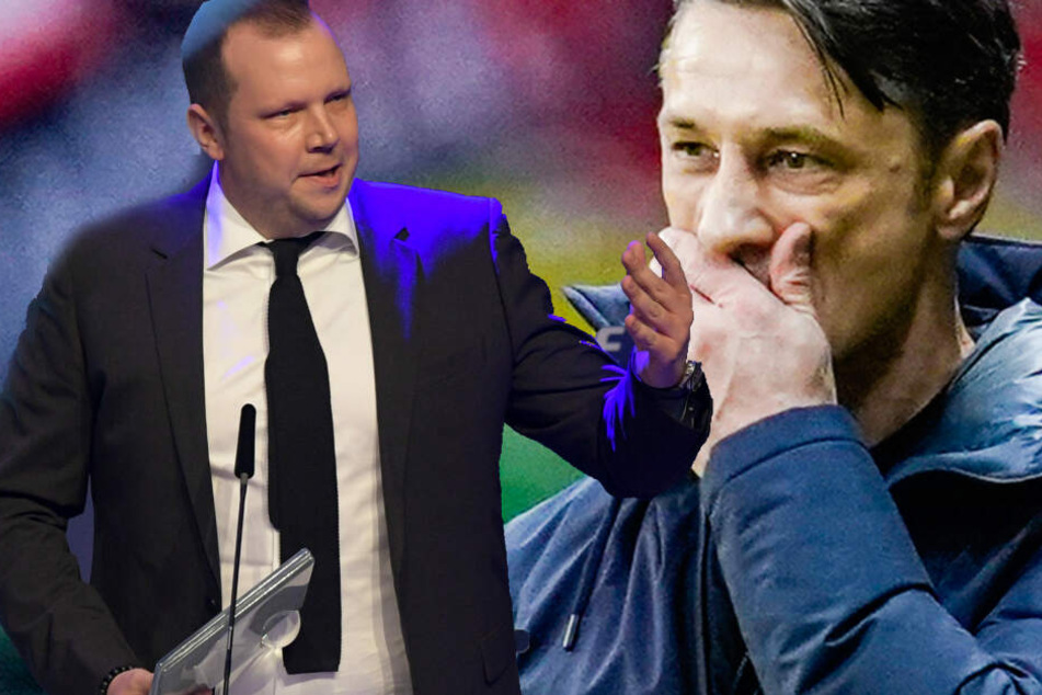 Fotomontage: Sportkommentator Wolff-Christoph Fuss (Li.) äußerte sich auf Twitter ebenfalls zur Entlassung von nun Ex-Bayern-Coach Niko Kovac.