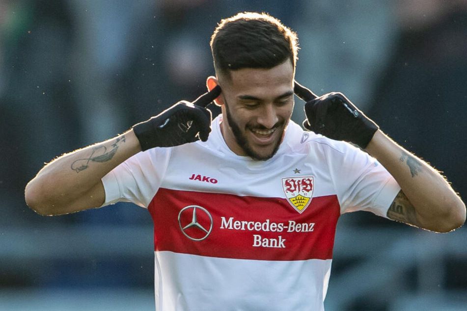Nicolas Gonzalez glich für den VfB nur 12 Sekunden nach dem Anpfiff der zweiten Hälfte aus.