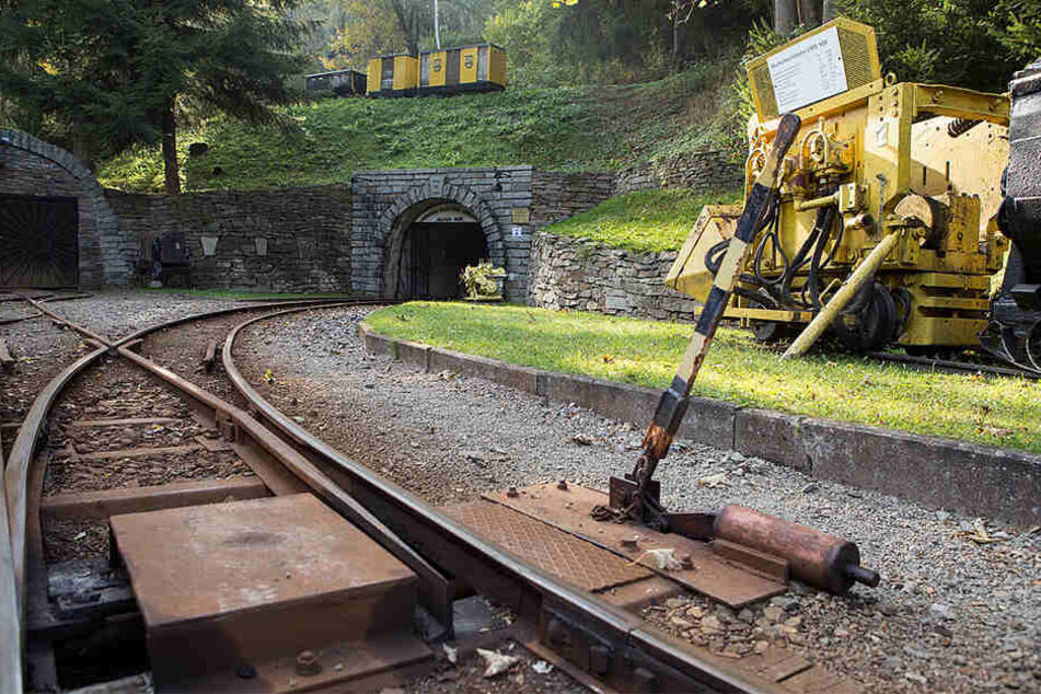 Einfahrt zum Markus-Röhling-Stolln.