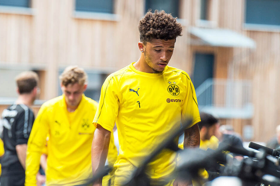 Grenzen ausgetestet und übers Ziel hinausgeschossen. Jadon Sancho darf wohl gegen Inter Mailand wieder ran.