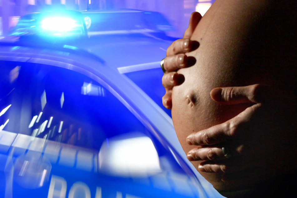Eine schwangere 24-Jährige musste nach der Schlägerei ins Krankenhaus. (Bildmontage)