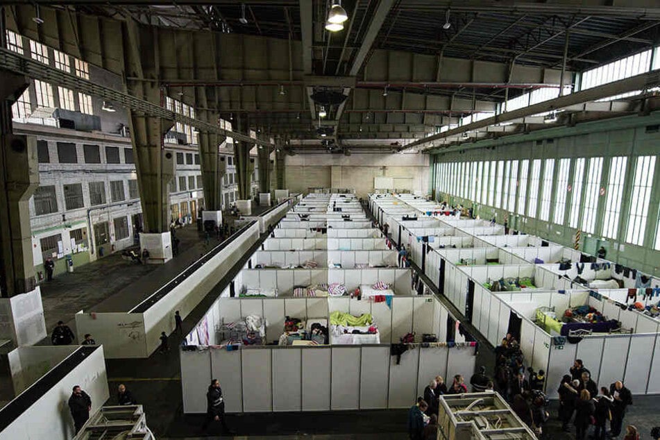 Flüchtlingsunterkunft in Tempelhof. (Symbolbild)