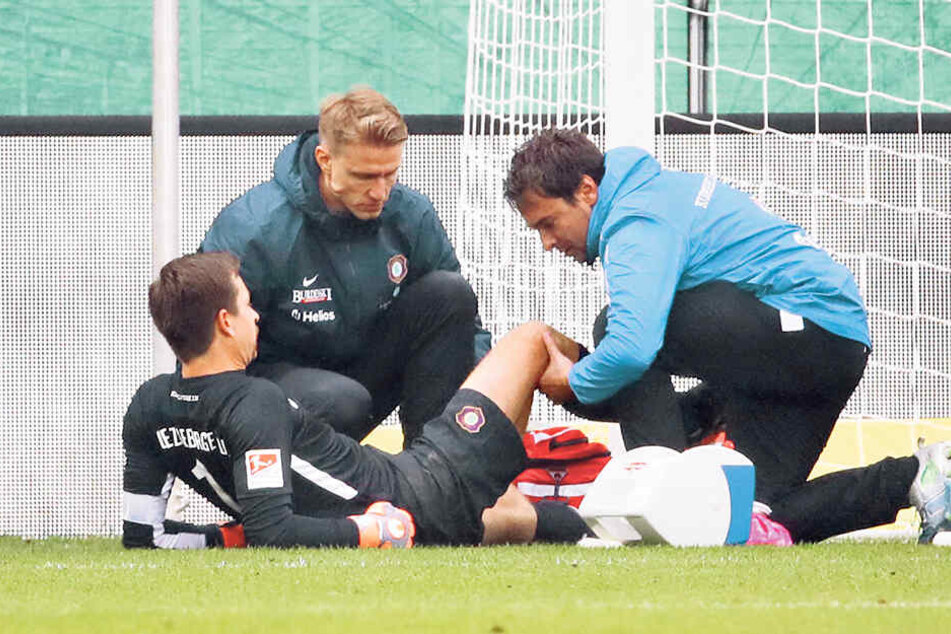 Verletzte sich im Hinspiel am Knie und musste danach gegen den HSV pausieren - eine von vielen negativen Geschichten mit Heidenheim.