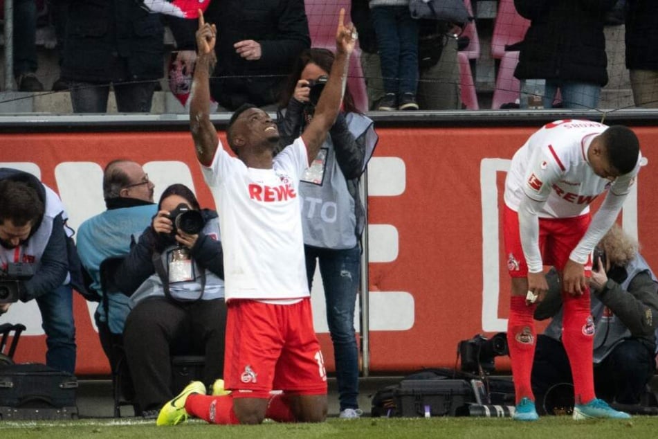 Jhon Cordoba war mit zwei Toren Mann des Spiels.