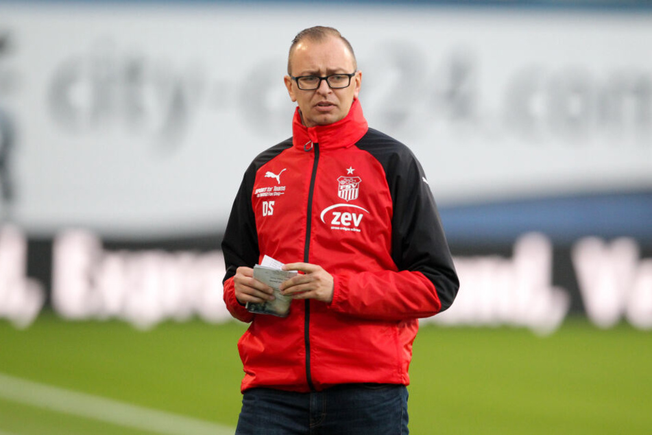 FSV-Pressesprecher Daniel Sacher.