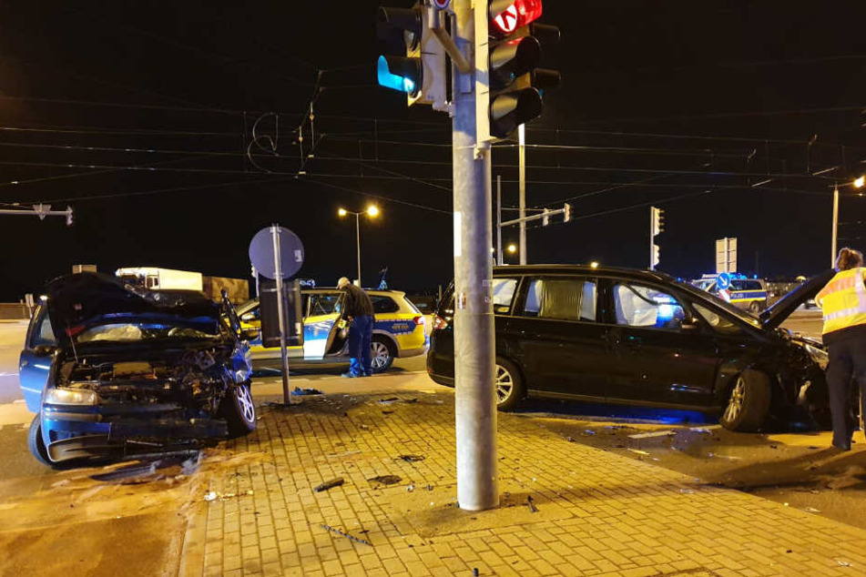 Dienstagabend war es zu einem schweren Unfall in Leipzig gekommen.