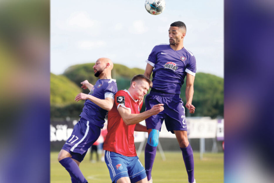 Gegen Unterhaching war Malcolm Cacutalua (r.) schon wieder fast so präsent wie in seinen besten Zeiten.