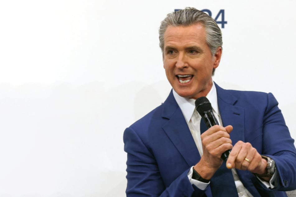 California Governor Gavin Newsom roundly condemned President Donald Trump's war in Iran.
