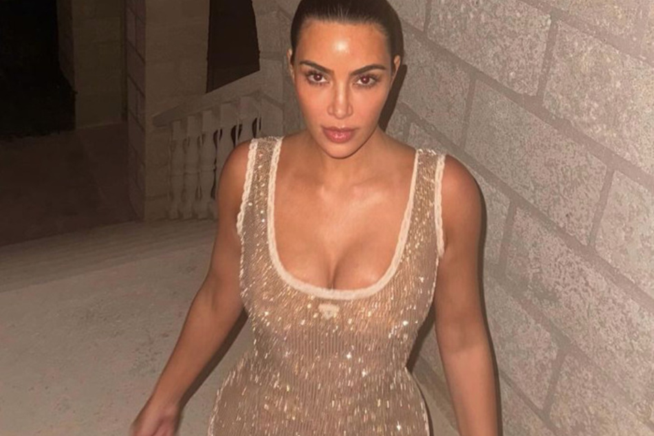 Kim Kardashian has shared more pics from her recent Turks and Caicos trip that were taken by her 10-year-old daughter.