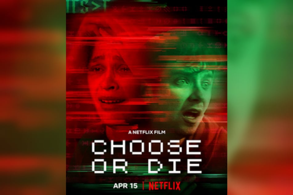 Choose or Die is Netflix's latest original horror film, starring Iola Evans (l.) and Asa Butterfield.