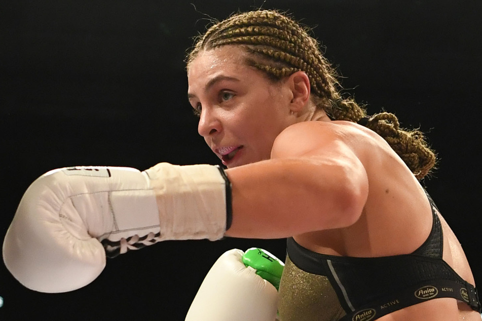 Profiboxerin Christina Hammer (30) will an den Olympischen Spielen in Tokio teilnehmen. (Archivfoto)