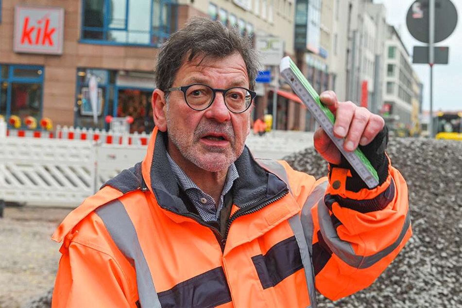 Straßenchef Reinhard Koettnitz (64).
