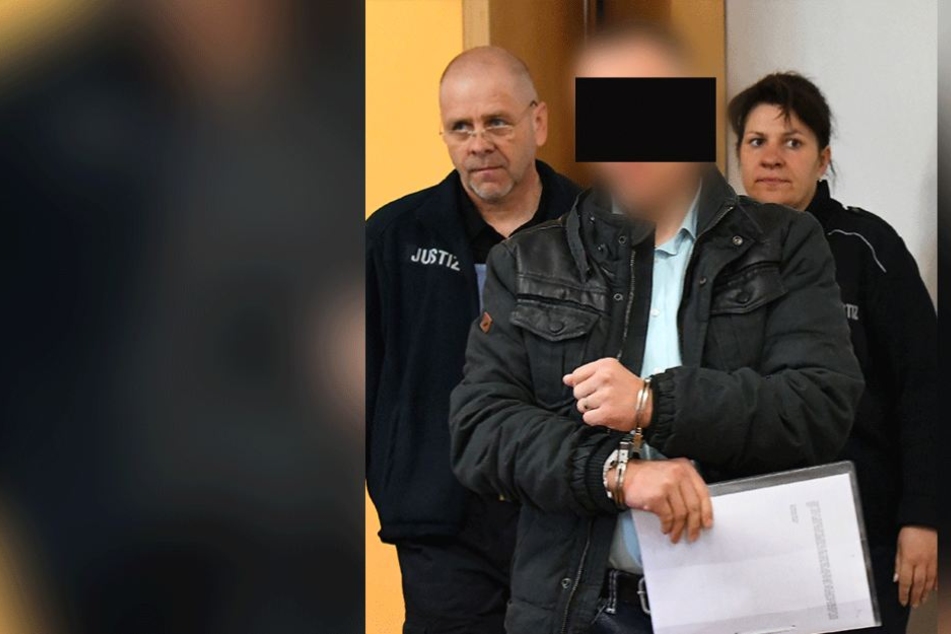 In Handschellen wurde der Angeklagte in den Gerichtssaal gebracht.